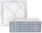 Amazon Basics 12x12x1 Air Filter 6 Pack, MERV 8 AC Furnace Filters (Actual Size: 11.75" x 11.75" x 0.75")