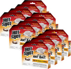 Hot Shot MaxAttrax Ant Bait, 0.07 oz Bait Stations, 4 Count, 12 Pack