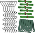 Spiral Tree Stake Kit, Tree Stakes and Supports for Leaning Trees, Protect Trees from Bad Weather
