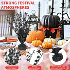 6 Pack Star Table Centerpieces for Party, Birthday Table Decorations for Kids Adults, Party Centerpieces for Tables for Wedding Baby Shower Graduation Holiday Event (Black)