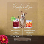 Pet Signature Drink Wedding Signs