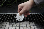 MSY BIGSUNNY Good Grip Stainless Steel Grill Scraper for BBQ Grate and Griddle (12" Scraper)