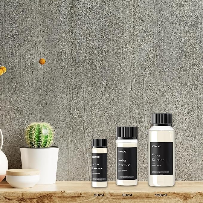 Hotel Diffuser Oil Inspired by The Nobu Hotel - 120 mL 4.06 fl oz - Essential Oil Blend Jasmine, Lilly, Sandalwood & Fresh Citrus for Aromatherapy Diffusers - Nobu Essence