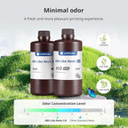 ANYCUBIC ABS-Like Resin 3.0, 3D Printer Resin with Enhanced Strength and Toughness, High Precision and Minimal Shrinkage, Wide Compatibility for All LCD Resin 3D Printers (HD Grey, 4kg)