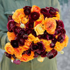 Eden Brothers Ranunculus Bulbs - Fire & Wine Mix