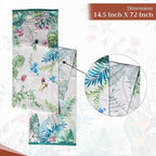 Maison d' Hermine Table Runner 100% Cotton Double Layer Table Runners 72 inches Long Decorative for Home Kitchen Dining Party Baby Shower Wedding Bridal Shower Spring Summer (Tropiques, 14.50" x 72")
