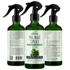 3-1-2 Fiddle Leaf Fig Foliar Spray - Plant Shine & Fertilizer - Premium Spray for Indoor Plants with Essential Nutrients - Fiddle Leaf Fig Plant Food & Fertilizer - Ready-to-Use (8 OZ)
