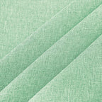 NLMUVW Light Green Round Table Cloth 48 Inch, Linen Tablecloth Rustic Farmhouse Table Cover Water Resistant for Kitchen Dining Coffee