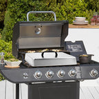 Rectangular Basting Cover, Stainless Steel Grill Cover Lid for Outdoor Cooking, 13"(L) x 11.2"(W) x 2.5"(H), Cheese Melting Dome, Keeps Cooked Food Warm, 1 Pack