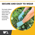 Wells Lamont Women's PU Coated Grip Gardening Gloves 3-Pack, Medium