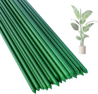36 Inch 3 Ft Plant Support Garden Stakes 25 PCS, Sturdy Steel Plastic Coated Sticks for Outdoor Growing Climbing, Tomato, Trees, Cucumber, Beans
