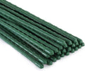 Xiny Tool Garden Stakes, 25 Pack 4 Ft Steel Plant Garden Tomato Stakes with Plastic Coat for Climbing Plants (25 Pack 48 Inch)