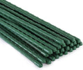 Xiny Tool Garden Stakes, 25 Pack Steel Plant Garden Tomato Stakes with Plastic Coat for Climbing Plants (25 Pack 58 Inch)