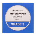 Filter Paper, Qualitative, Grade 3, 90 mm (Diameter) Pack of 100 Sheets