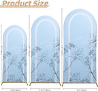Wedding Arch Cover 6.6FT Spandex Arch Backdrop Cover Stretchy Backdrop for Wedding Birthday Party Decoration Baby Shower