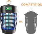 Mosquito Repellent Outdoor Patio Bug Zapper Indoor Electric Fly Mosquito Zapper Killer with Collection Tray for Home and Garden