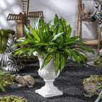4 Pcs Artificial Greenery Stems Dracaena Faux Branches Artificial Plants Realistic Fake Dracaena Greenery Realistic Plants for Indoor Outdoor Porch Patio Home Office Living Room Decor (Light Green)