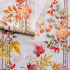 Maison d' Hermine Table Runner 100% Cotton Single Layer Table Runners 60 inches Long for Thanksgiving Christmas Decorations Home Kitchen Dining Party Wedding (Amarante, 14.5" x 60")