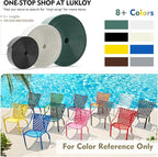 LukLoy 2" Wide 60ft Long Vinyl Straps for Patio Chairs Repair DIY + 60 Rivets, Replacement Straps for Lawn Chairs Patio Garden Balcony Outdoor Lounge Dining Furniture Repair, Driftwood
