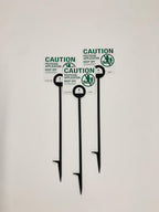 Lawn Treatment Application Stakes & GEORGIA Signs (Premium Style Stakes / 500 pc. Pack)