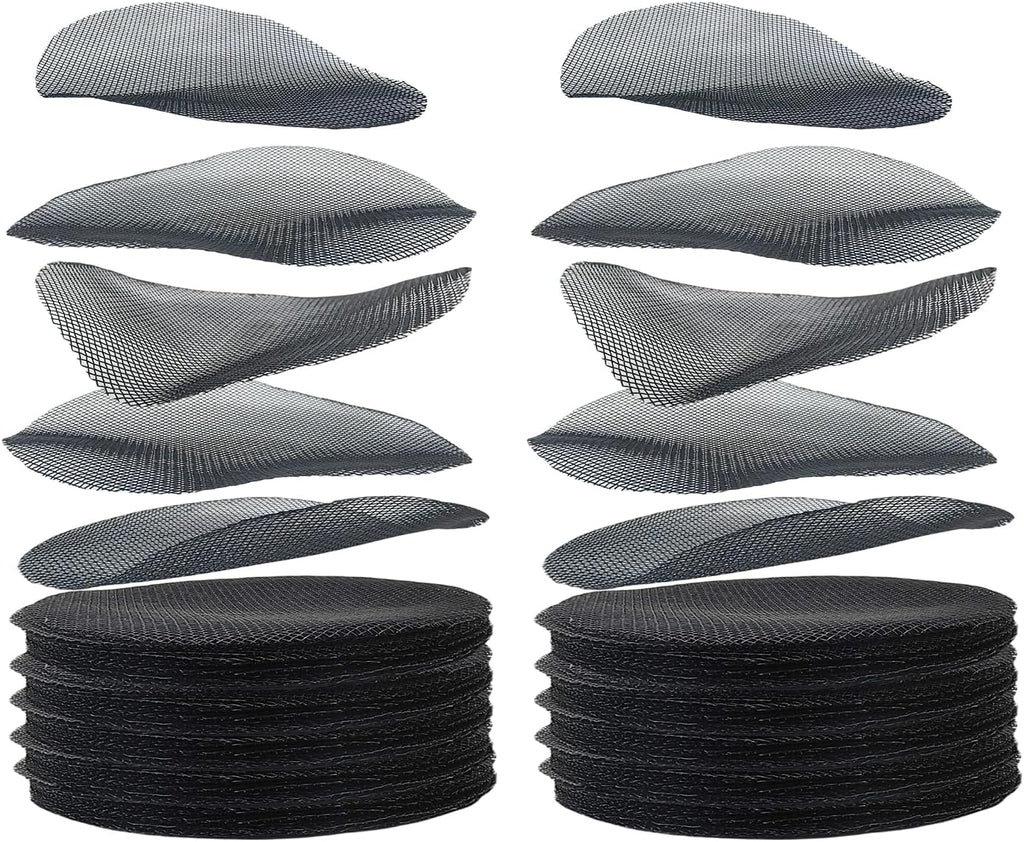 200 Pack 68MM, 2.7 inch Round Mesh Nets for Block Soil Leaking of 4 inch Nursery Pots(or Other Pots Bottom Around 2.7")