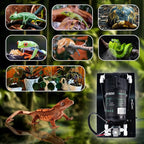 REPTI ZOO Misting System with Timer, Reptile humidifier with 4 Spray Nozzles & 2 Drip Nozzles, Low Noise Self-Priming Pump, Mister System for Reptile Amphibians Habitat, Botanical Gardens
