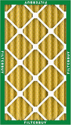 Filterbuy 14x25x4 Air Filter MERV 11 Superior Pet & Allergy Defense (12-Pack), Electrostatic Pleated HVAC AC Furnace Filters Replacement, Made in USA (Actual Size: 13.88 x 24.88 x 3.63)