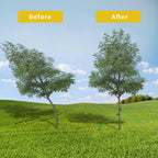 Tree Stake Kit, Heavy Duty Spiral Tree Stakes for Leaning Trees, Straightening Solution for Young Trees in Bad Weather