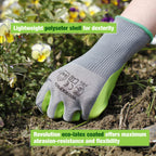 WORKPRO 6 Pairs Garden Gloves Men and Women with Eco Latex Palm Coated