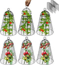 Garden Cloches for Plants Extra Large Sapbontchi Garden Cloche Chicken Wire Cloche for Plants Cages Cover Plant Protectors from Animals in Outdoor Vegetable Garden Set of 6 Plant Cloche 20" H x 12" D