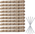 Beuta Landscape Edging | Garden Edging Border | Faux Stone Bricks for Lawn edging, Flower beds, Pathways & Yard Edging– 10 Packs | Each Section Has 6 Bricks 48"L x 4"W x 2.25"H | 30 Spikes |Sandstone