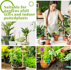NACHLYNN 6 Pack Electroculture Plant Stakes Pure Electro Culture Gardening Soft Copper Wire Long Copper Garden Stakes for Gardening Growing Plants and Vegetables