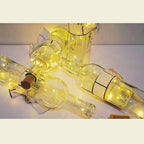 24 Pack 20 LED Wine Bottle Cork Lights, Fairy Mini String Lights Copper Wire, Battery Operated Starry Lights for DIY, Christmas, Halloween, Wedding, Party, Indoor&Outdoor (24 Pack, Warm White)