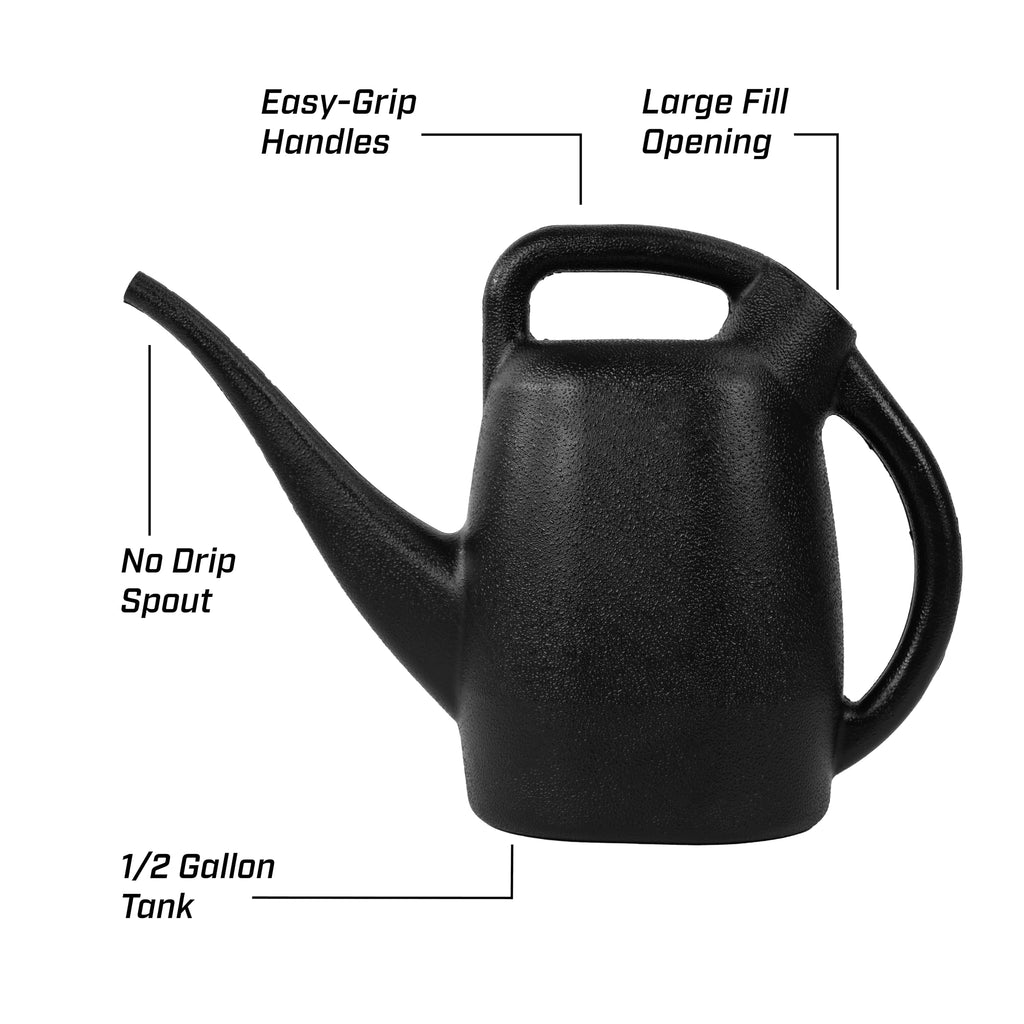 Chapin 1/2-Gallon Watering Can, Lightweight for Easy Watering