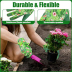 HANDLANDY Women Safety Work Gloves Utility Touch Screen Working Grip Glove for Yardwork Gardening Breathable Mechanic Gloves