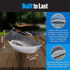SnS Grills Slow ‘N Sear Charcoal Inserts for Low ‘N Slow & High-Heat Cooking - Patented Stainless Steel Accessories for Kettle Grills - Low Profile 22"