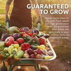 Organic Lettuce & Greens Seed Variety Pack - 25 Individual Packs - 2026 Season - Lacinato Kale, Roquette Arugula, Red Oakleaf Lettuce and More! for Indoor & Outdoor Planting