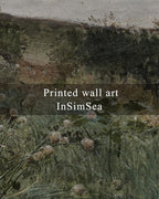 InSimSea Framed Canvas Wall Art Vintage Decor, Rustic Wall Art Room Decor, Classical Paintings, Large Wall Art Prints for Living Room Home Kitchen Farmhouse Bathroom Wall Decor, 20"x30"