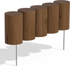 Greenes Fence 15 in. Full Log Edging (12-Pack, 15 ft. Total)