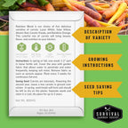 Fall & Winter Vegetable Seed Collection – 8 Packs of Non-GMO Heirloom Seeds for Planting Vegetables | Autumn & Indoor Gardening Seed Pack – Survival Garden Seeds