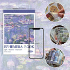 Vintage Oil Painting Scrapbook Sticker, Journaling Supplies for Junk Journal, 500+ Scrapbooking Washi Stickers & 25 Ephemera Papers Art Scrapbook Supplies for Adults Teens Women Girls Junk Journal