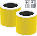 A1 Replacement Filter Compatible with VEWIOR Air Purifier A1, HQSC-50, HQKJ-80, AMEIFU AP01W, KOIOS HQKJ-50, Tailulu PUR0003/HQZZ-60, 3-in-1 H13 True HEPA Air Cleaner Filter for Pet Hair Smell 2 Pack