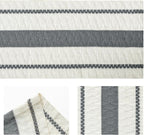 Artoid Mode Dark Grey Farmhouse Woven Rustic Table Runner, Seasonal Holiday Hollow Kitchen Dining Table Decoration for Home Party Decor 12x60 Inch