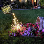B-Best Solar Lights Outdoor Garden Decorations,Watering Can Landscape Light Large Hanging Lantern ,Outside Waterproof Patio Decor Perfect Gardening Gift