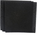 Cut to Fit Activated Carbon Media Pad, Pre Filter Carbon Sponge for Aquarium, Fish Tank, Pond, Reef Canister (9.8 x 9.8 x 0.4 inch 3pcs)