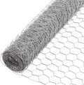 HOSTIC 4FTx150FT Chicken Wire Netting 2IN Mesh Galvanized Wire Hexagonal Fencing for Poultry Garden Fence Barrier