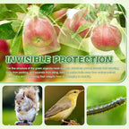 SATINIOR 160 Pcs Fruit Protection Bags, Green Netting Bags, Fruit Cover Mesh Garden Organza Bag with Drawstring for Vegetable Tomato Plant Flower Mosquito Bug Insect Bird Net Barrier