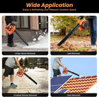 Gas Leaf Blower 25.4cc 2-Cycle Handheld Leaf Blower Gas Powered, Gasoline Blower for Lawn Care Sweeping Fallen Leaves Dust Garbage,4.59ft³/h | US Stock