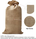 Agfabric Burlap Sack 1pack 22"×36", 100% Jute Storage Bag with String, Reusable Potato Storage Bag for Food Storage, Plant Gardening Planting, Food Grade, Set of 1