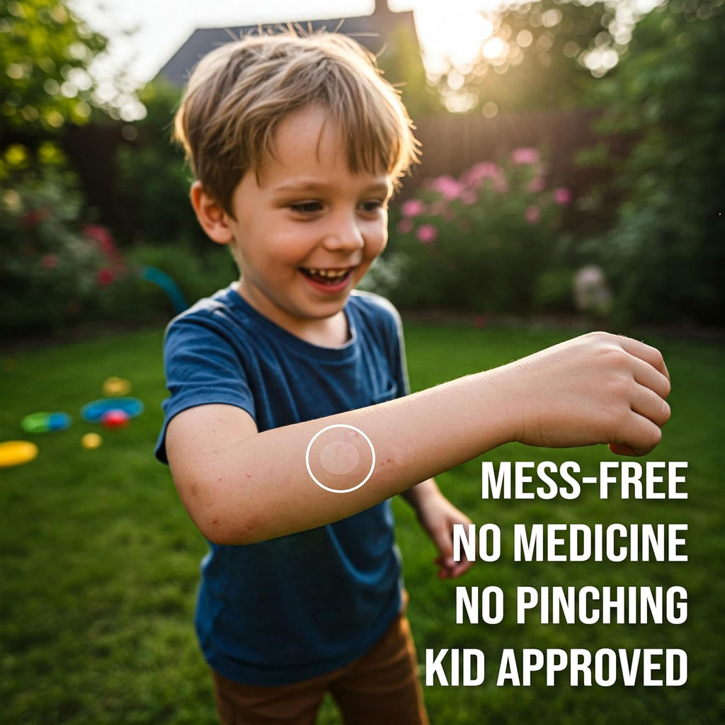 quitch 3x27ct Bulk Pack, Bug Bite Itch Relief Patch Kids, Summer Travel Essentials for Kids, Mosquito Bug Bite Thing Suction Tool Alternative, Summer Camp Essentials After bite Relief for Baby